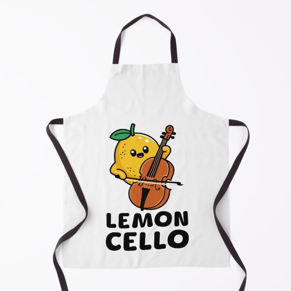 Item preview, Lemon Cello! Funny Lemon Music Puns designed and sold by PMCreative.