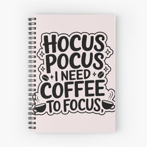 Item preview, Hocus Pocus I Need Coffee To Focus designed and sold by universe-hold ⭐⭐⭐⭐⭐.