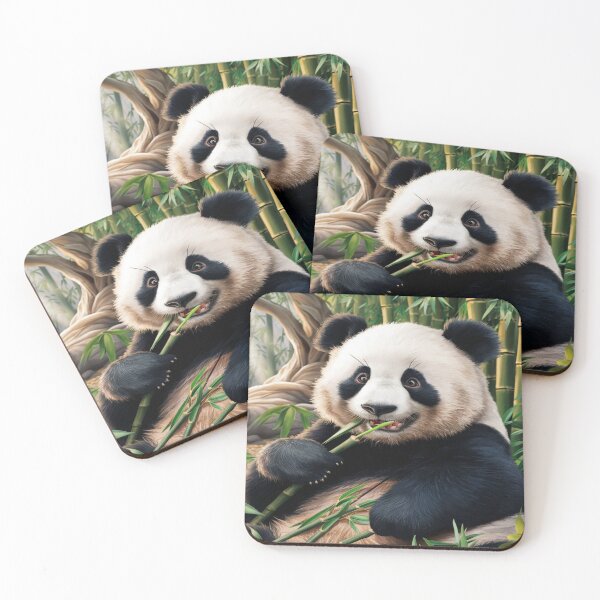 Item preview, Le Panda Gourmand designed and sold by Collection de trésors .