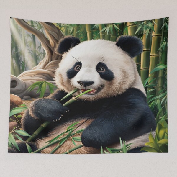 Item preview, Le Panda Gourmand designed and sold by Collection de trésors .