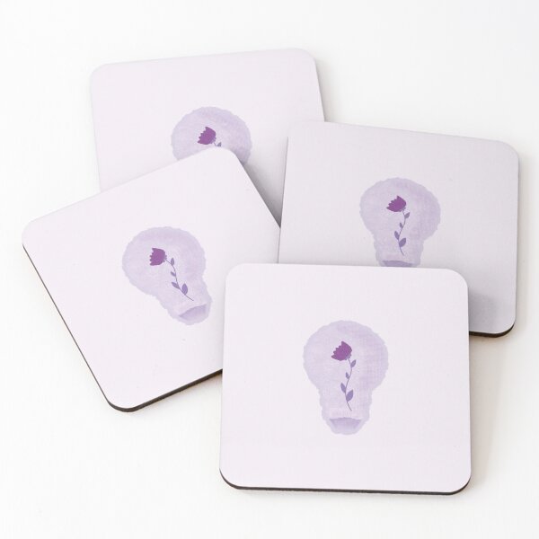 Item preview, Light bulb with flower designed and sold by TheWhiskerFiles.