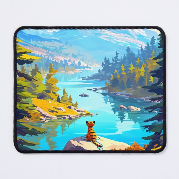 Item preview, Tiger Adventurers in the Mountains designed and sold by cute-animals99.