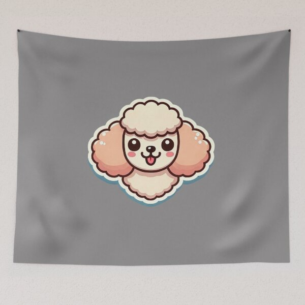 Item preview, Toy Poodle Head  designed and sold by ArtistEmbrace.