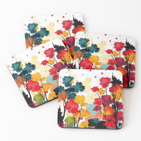 Item preview, Abstract trees and sky designed and sold by GiantTaro.
