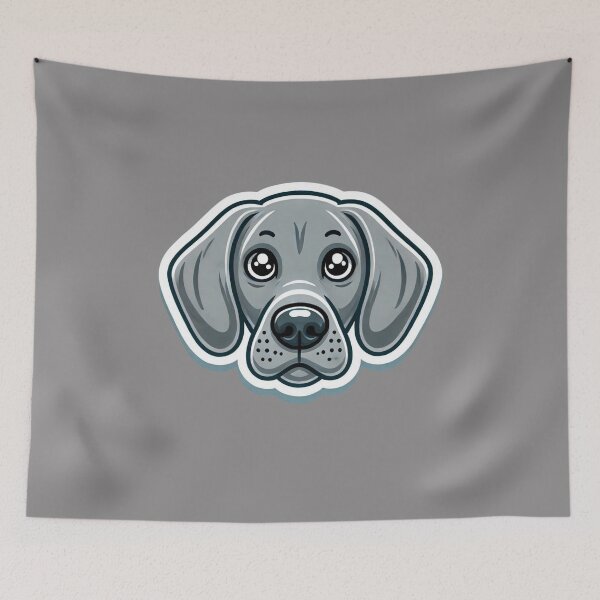Item preview, Weimaraner Head  designed and sold by ArtistEmbrace.