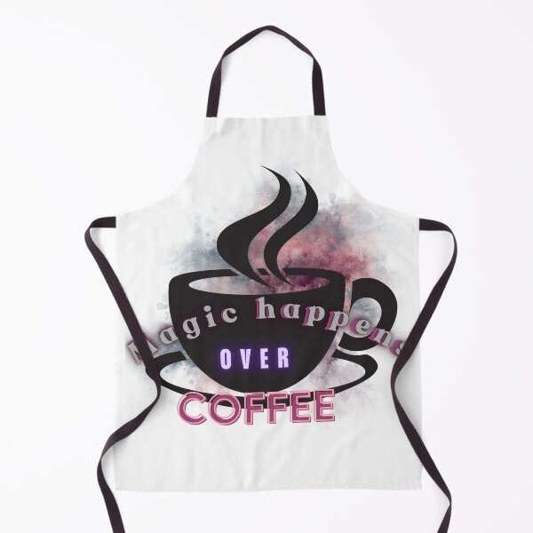 Item preview, Magic Happens Over Coffee designed and sold by ChenEngEng.