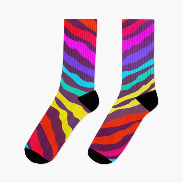 Item preview, Rainbow Tiger Stripe - Bold and Vibrant Animal Print Design designed and sold by Timegraf.
