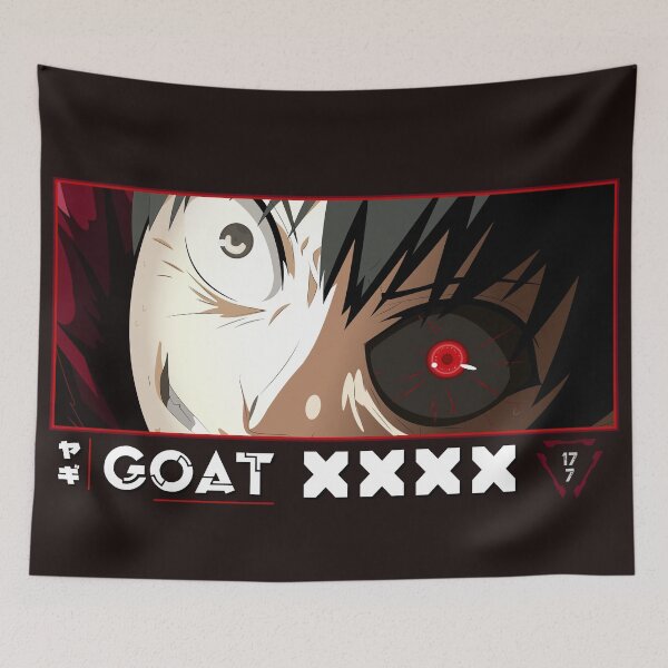Item preview, Goat Anime Eyes Japanese Cozy Anime Style designed and sold by Otakurypto.