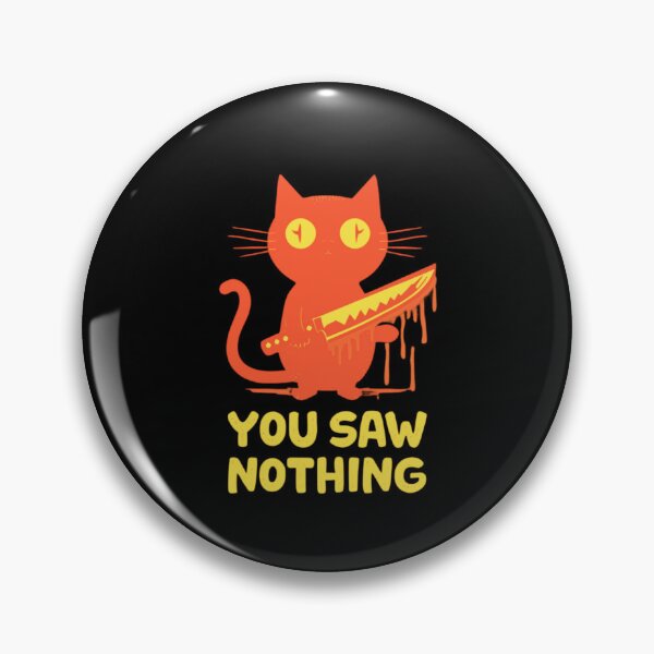 Item preview, Cartoon Black Cat Holding Knife Against Colorful Background – Dark and Playful Design designed and sold by Colorful-Garden.