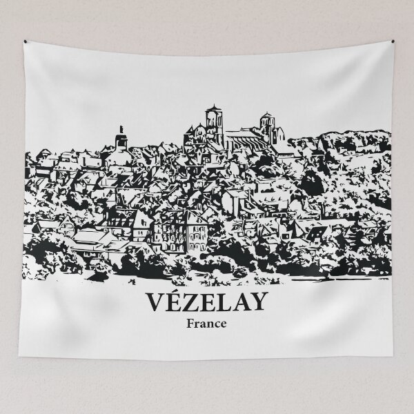 Item preview, Vézelay - France designed and sold by Lakeric Cityscapes.