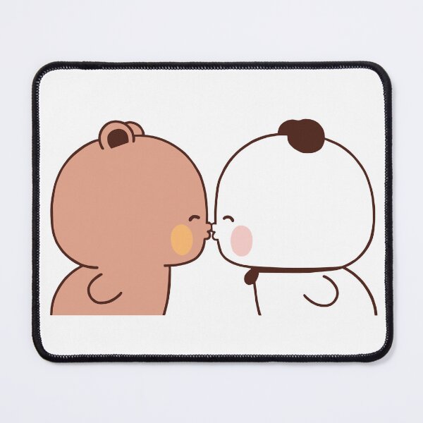 Item preview, Bubu Dudu Kissing Valentine's day designed and sold by ThePurplePrints.