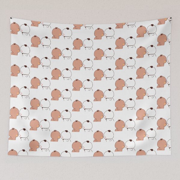 Item preview, Bubu Dudu Kissing Valentine's day  designed and sold by ThePurplePrints.