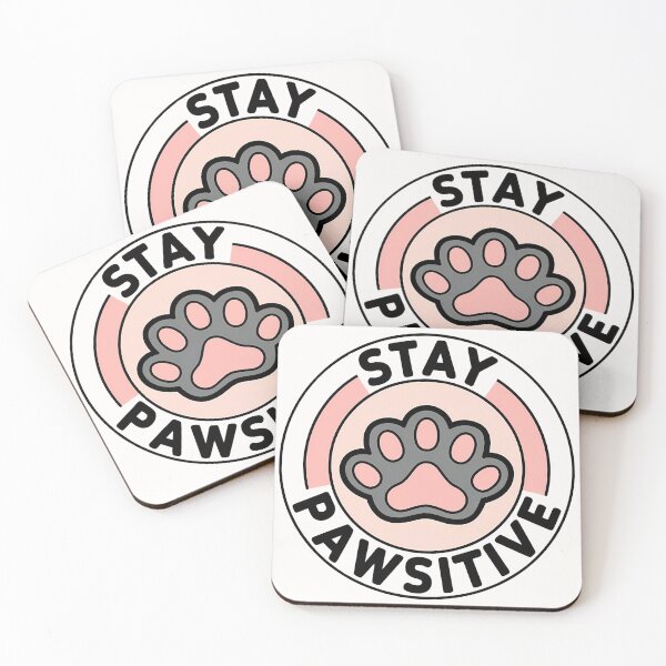 Item preview, Stay Pawsitive designed and sold by universe-hold ⭐⭐⭐⭐⭐.