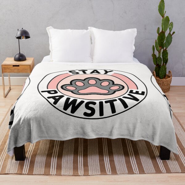Item preview, Stay Pawsitive designed and sold by universe-hold ⭐⭐⭐⭐⭐.
