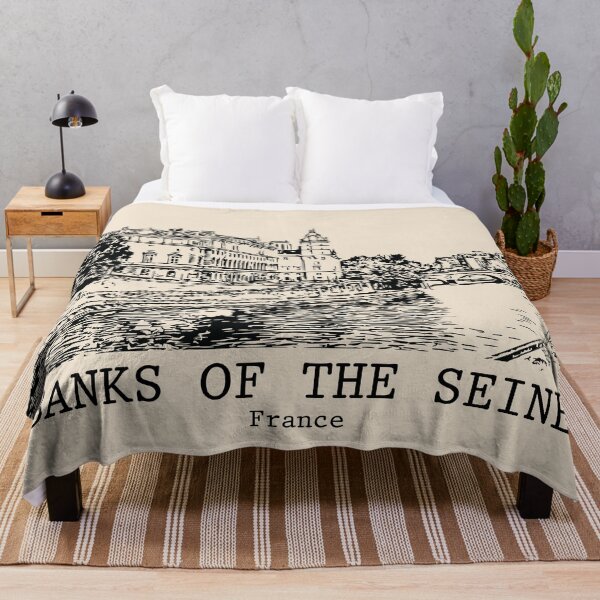 Item preview, Banks of the Seine - France designed and sold by Lakeric Cityscapes.