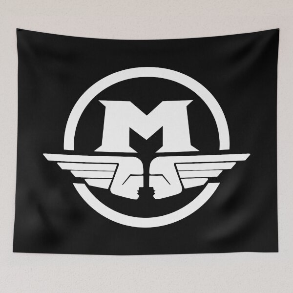Item preview, Motobecane logo - white print designed and sold by retropetrol.