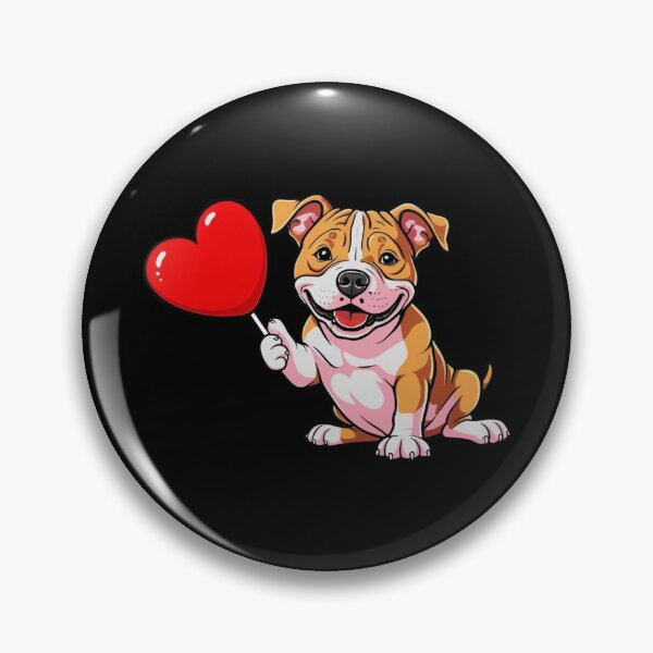 Item preview, My Heart Lolly Valentines Day Valentine's Day Cut Dog designed and sold by Design_Your_Day.