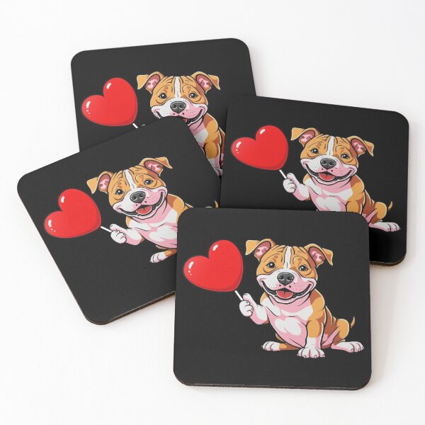 Item preview, My Heart Lolly Valentines Day Valentine's Day Cut Dog designed and sold by Design_Your_Day.