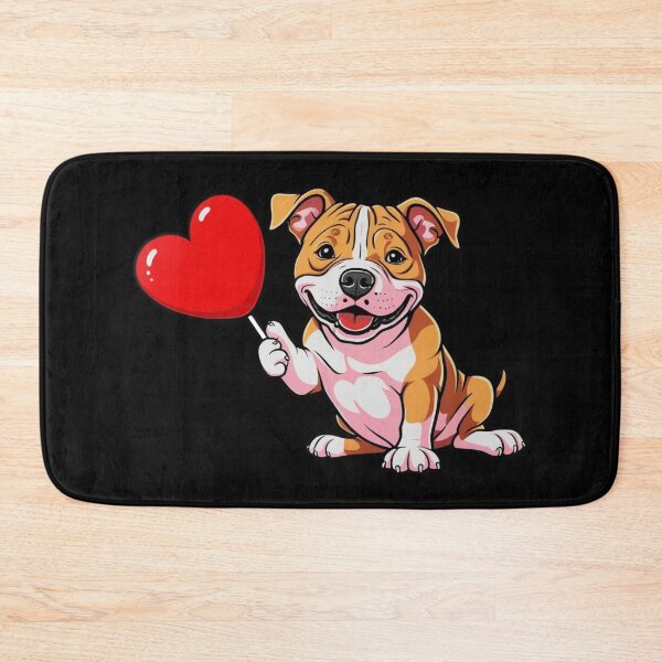 Item preview, My Heart Lolly Valentines Day Valentine's Day Cut Dog designed and sold by Design_Your_Day.