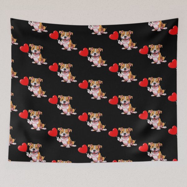Item preview, My Heart Lolly Valentines Day Valentine's Day Cut Dog designed and sold by Design_Your_Day.