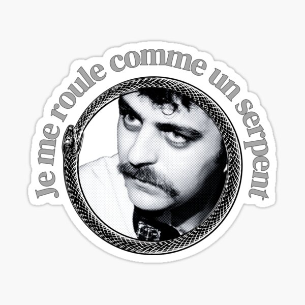 Item preview, Monsieur Papadakis - Je me roule comme un sperpent designed and sold by MTraditionnelle.