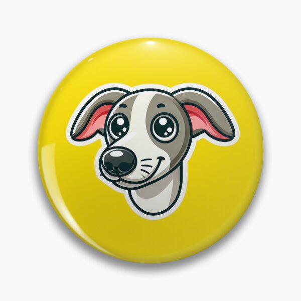 Artikelvorschau, Whippet-Kopf entworfen und verkauft von ArtistEmbrace.