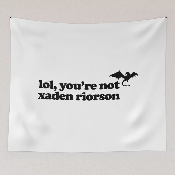 Item preview, Xaden Riorson Sticker, lol ur not designed and sold by baranskini.