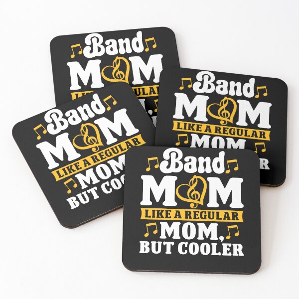 Item preview, Heart Proud Marching Band Mom Like A Regular Mom designed and sold by Dressed For  Duty.