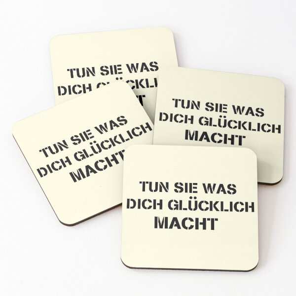Artikelvorschau, Tu, was dich glücklich macht auf Deutsch entworfen und verkauft von GoodNRG Boutique .