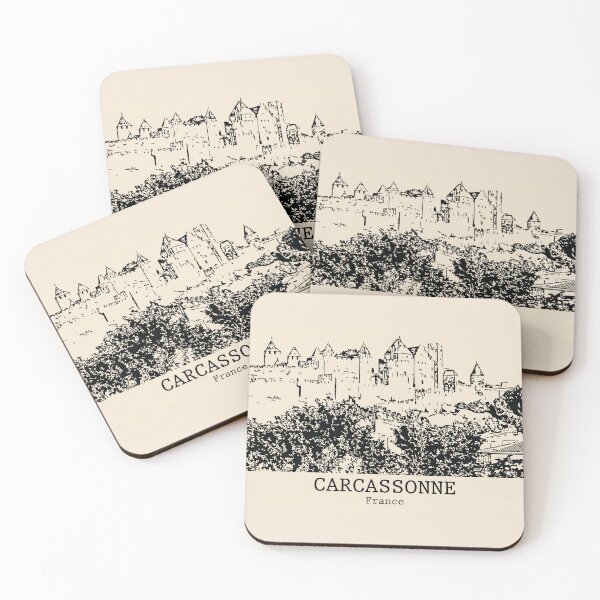 Item preview, Carcassonne - France designed and sold by Lakeric Cityscapes.