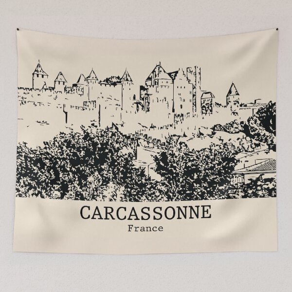 Item preview, Carcassonne - France designed and sold by Lakeric Cityscapes.