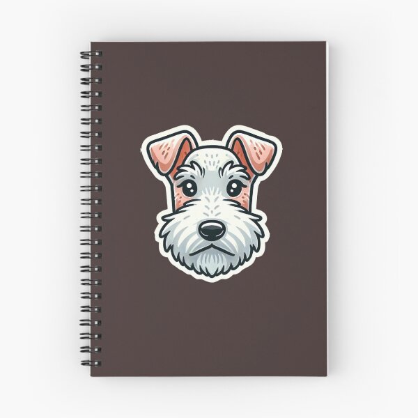 Item preview, Wire Fox Terrier Head  designed and sold by ArtistEmbrace.