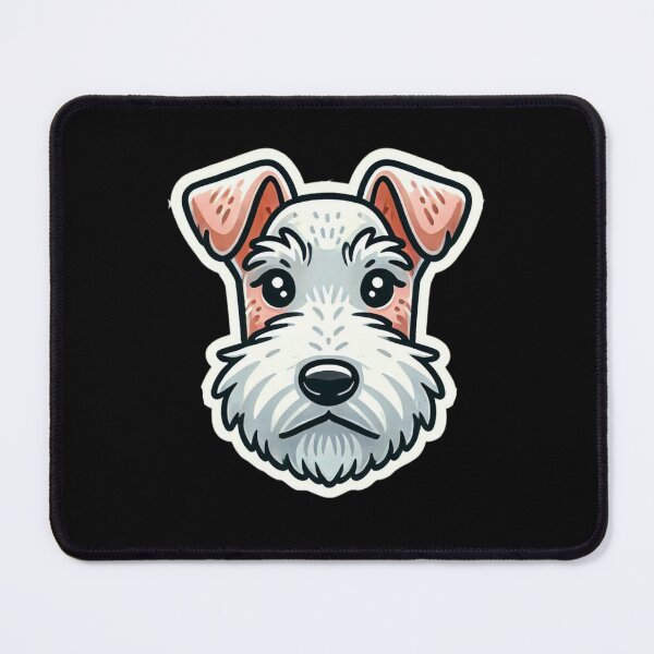 Item preview, Wire Fox Terrier Head  designed and sold by ArtistEmbrace.