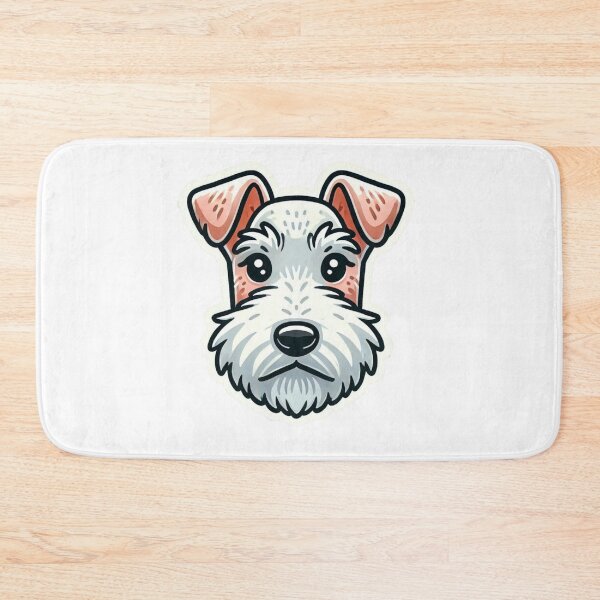 Item preview, Wire Fox Terrier Head  designed and sold by ArtistEmbrace.