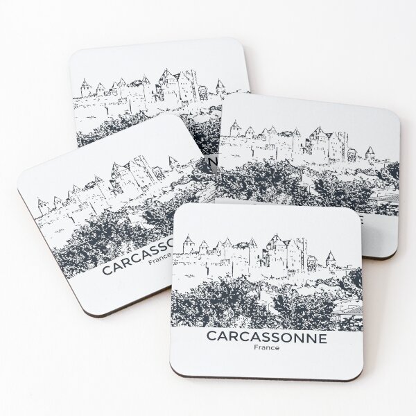 Item preview, Carcassonne - France designed and sold by Lakeric Cityscapes.