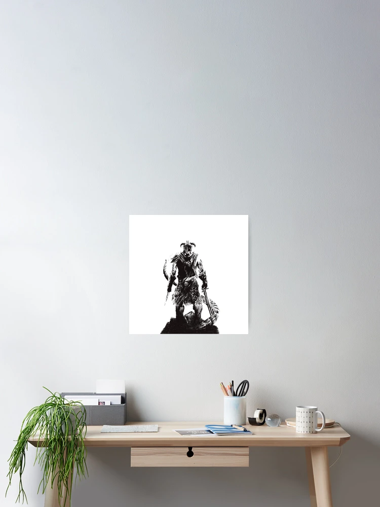 Thumbnail 2 of 3, Poster, Dragonborn designed and sold by Raffgallery.