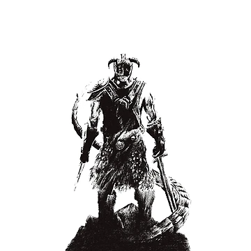 Artwork thumbnail, Dragonborn by Raffgallery