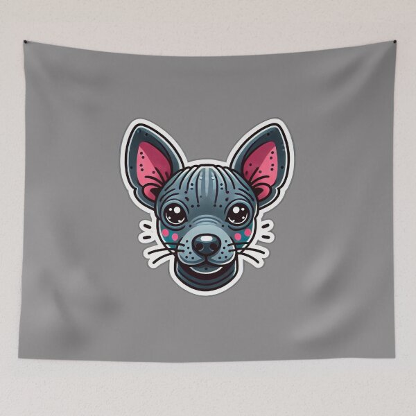 Item preview, Xoloitzcuintli Head  designed and sold by ArtistEmbrace.