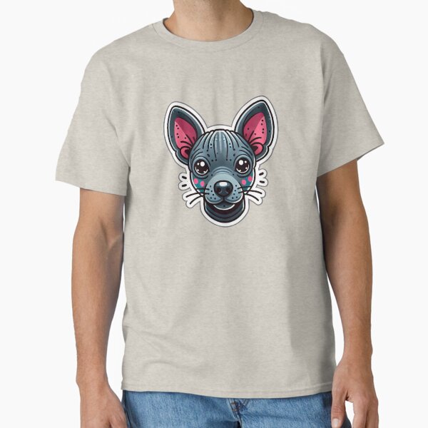 Item preview, Cabeza de Xoloitzcuintli designed and sold by ArtistEmbrace.