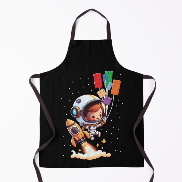 Item preview, Building Blocks Bricks Space Astronaut Funny Master Builder designed and sold by Dressed For Duty.