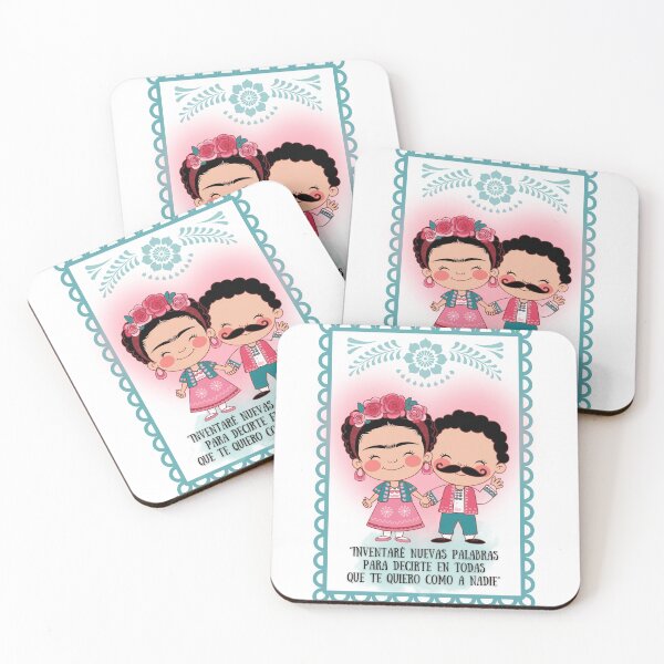 Item preview, Frida & Diego: "Te quiero como a nadie" - Valentine's Day designed and sold by FreeSoulLab.