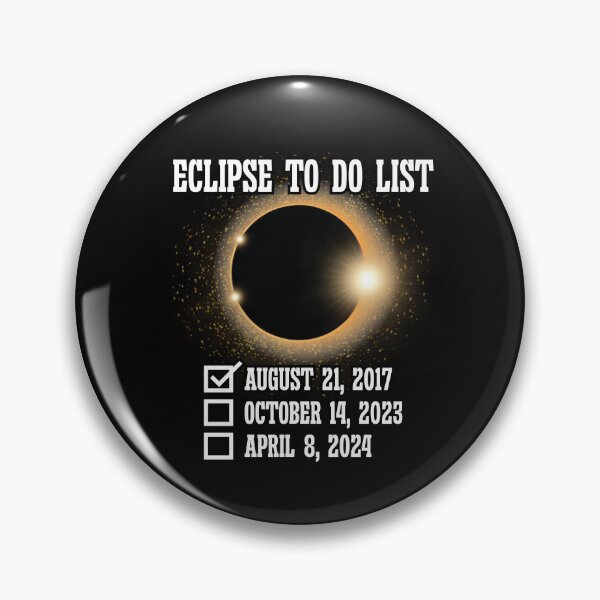 Item preview, To Do List Annular Solar Eclipse 2017 2023 2024 Totality designed and sold by Dressed For  Duty.