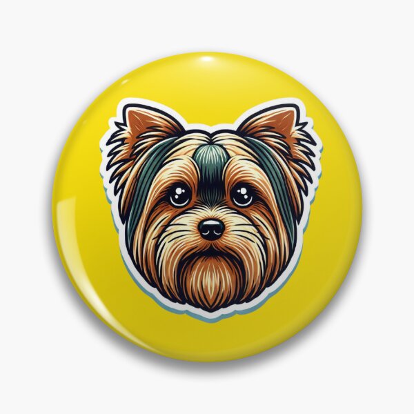Item preview, Yorkshire Terrier Head  designed and sold by ArtistEmbrace.