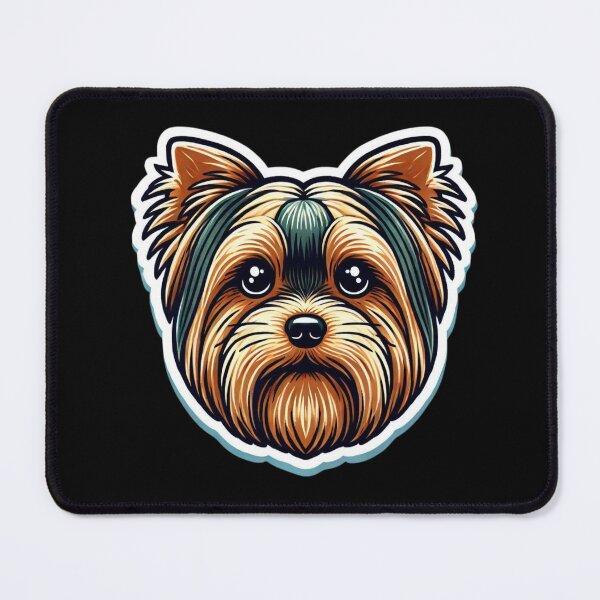Item preview, Yorkshire Terrier Head designed and sold by ArtistEmbrace.