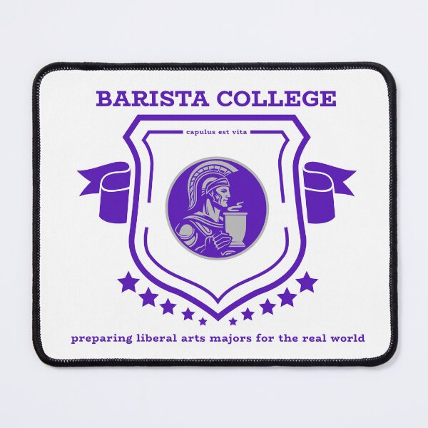 Item preview, Barista College designed and sold by Onoreally.