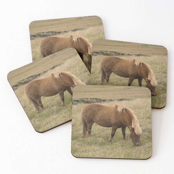 Item preview, A lone Icelandic Horse designed and sold by NancyKHajjar.