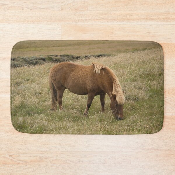 Item preview, A lone Icelandic Horse designed and sold by NancyKHajjar.