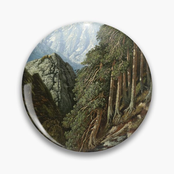Item preview, Alpine Landschaft mit Wildbach designed and sold by Craphe.
