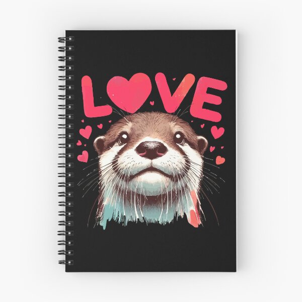 Item preview, Love Otter Happy Valentines Day designed and sold by TomFrontierArt.