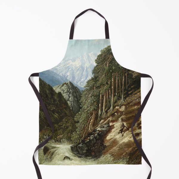 Item preview, Alpine Landschaft mit Wildbach designed and sold by Craphe.